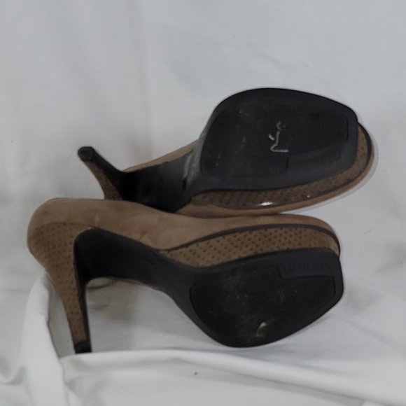 Guess heels / platform - brown with polka-dots - Size 6M - NWOT - Picture 4 of 5